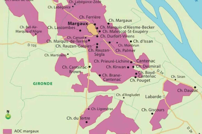 Margaux maps