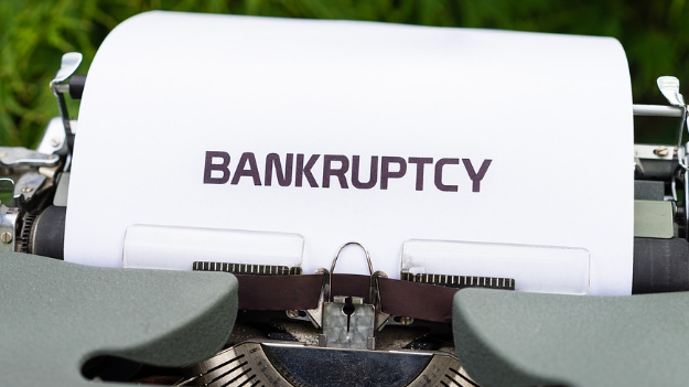 파산을 뜻하는 이미지