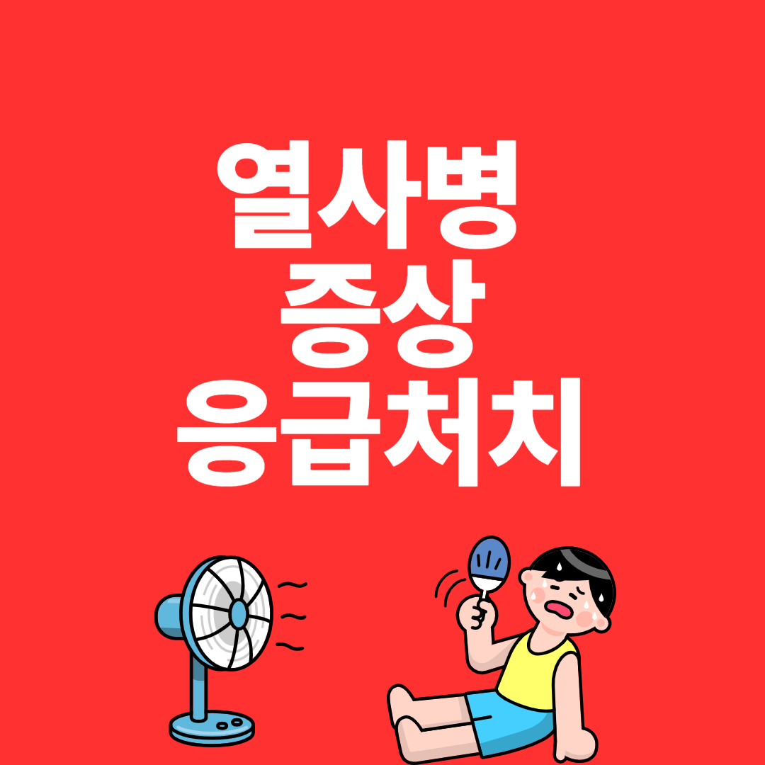 열사병 증상과 응급처치