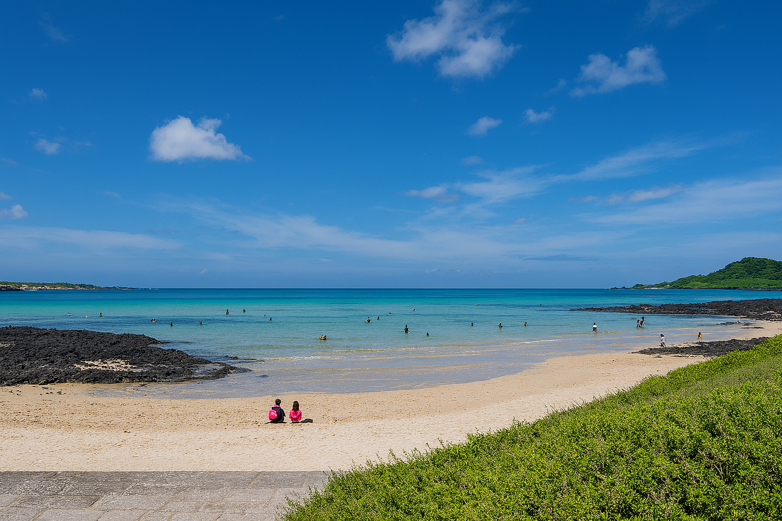 제주 협재 해수욕장