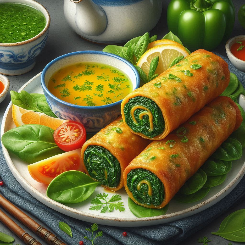 칼로리 걱정 없는 시금치달걀말이