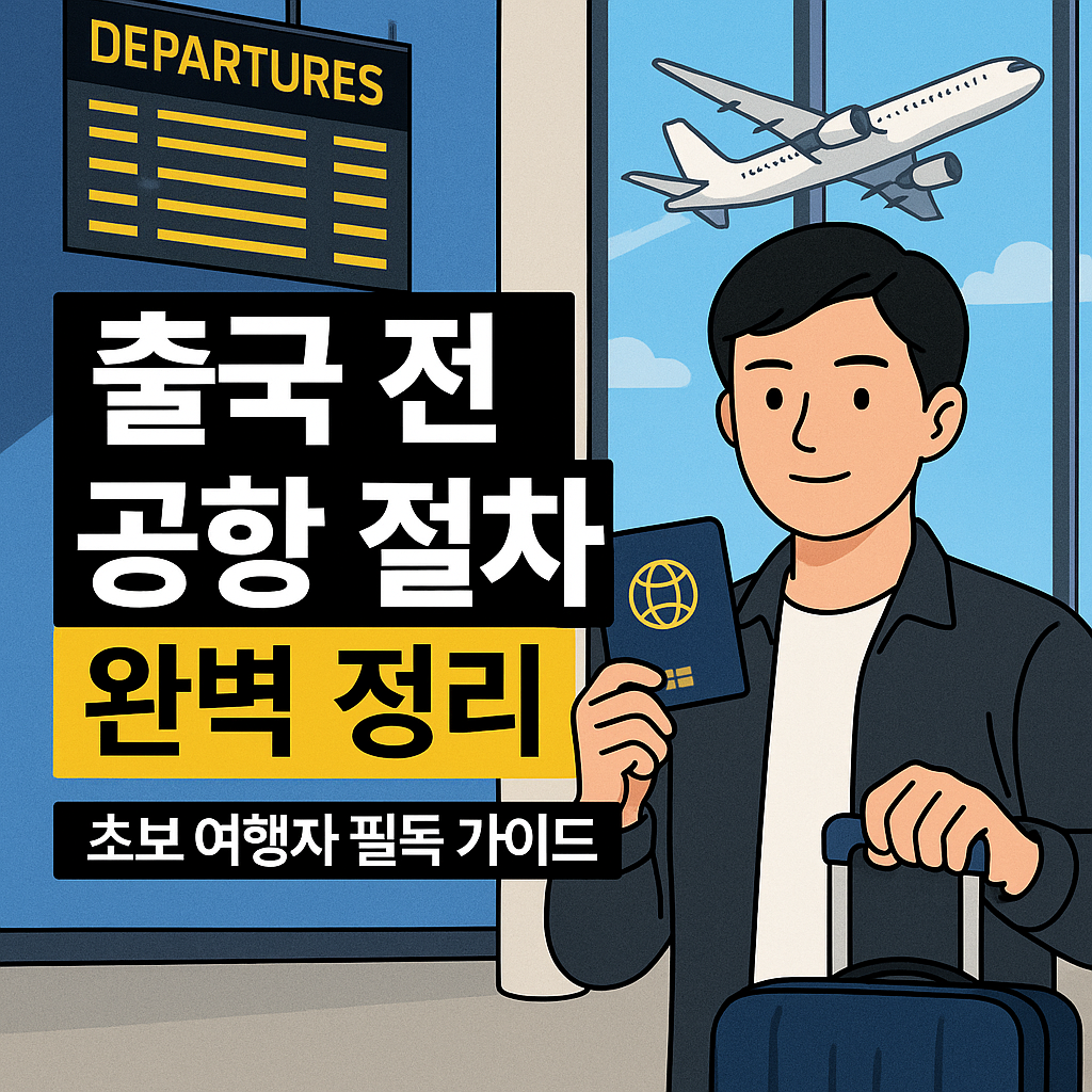 출국 전 공항 절차