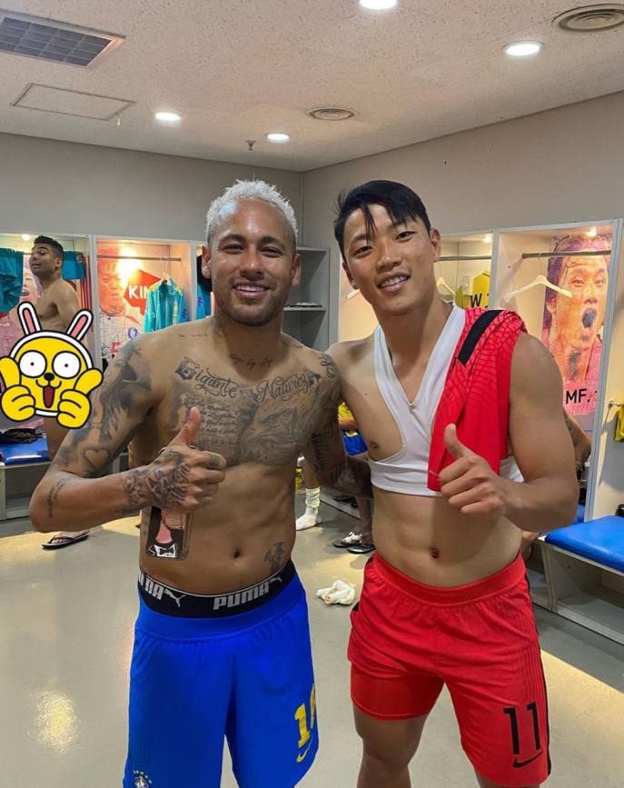 황희찬 네이마르