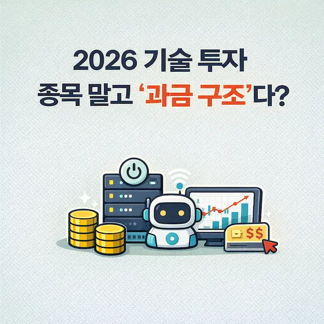 2026년 미래 기술 투자 전략: 특정 종목이 아닌 디지털 고정비 과금 구조와 플랫폼 수익 모델 분석