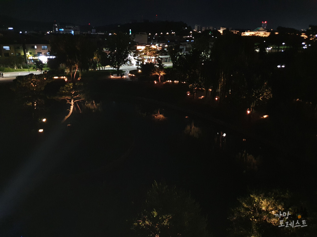 방화수류정 야경