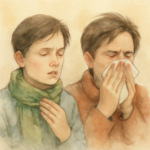 독감-목감기-차이점