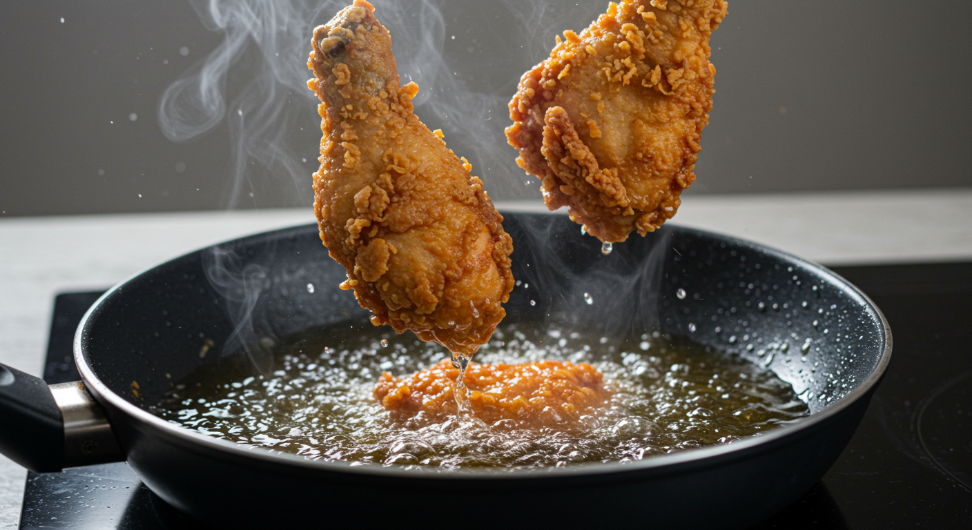 식용유 끓는 온도? 발연점! 안전하고 맛있는 튀김 꿀팁