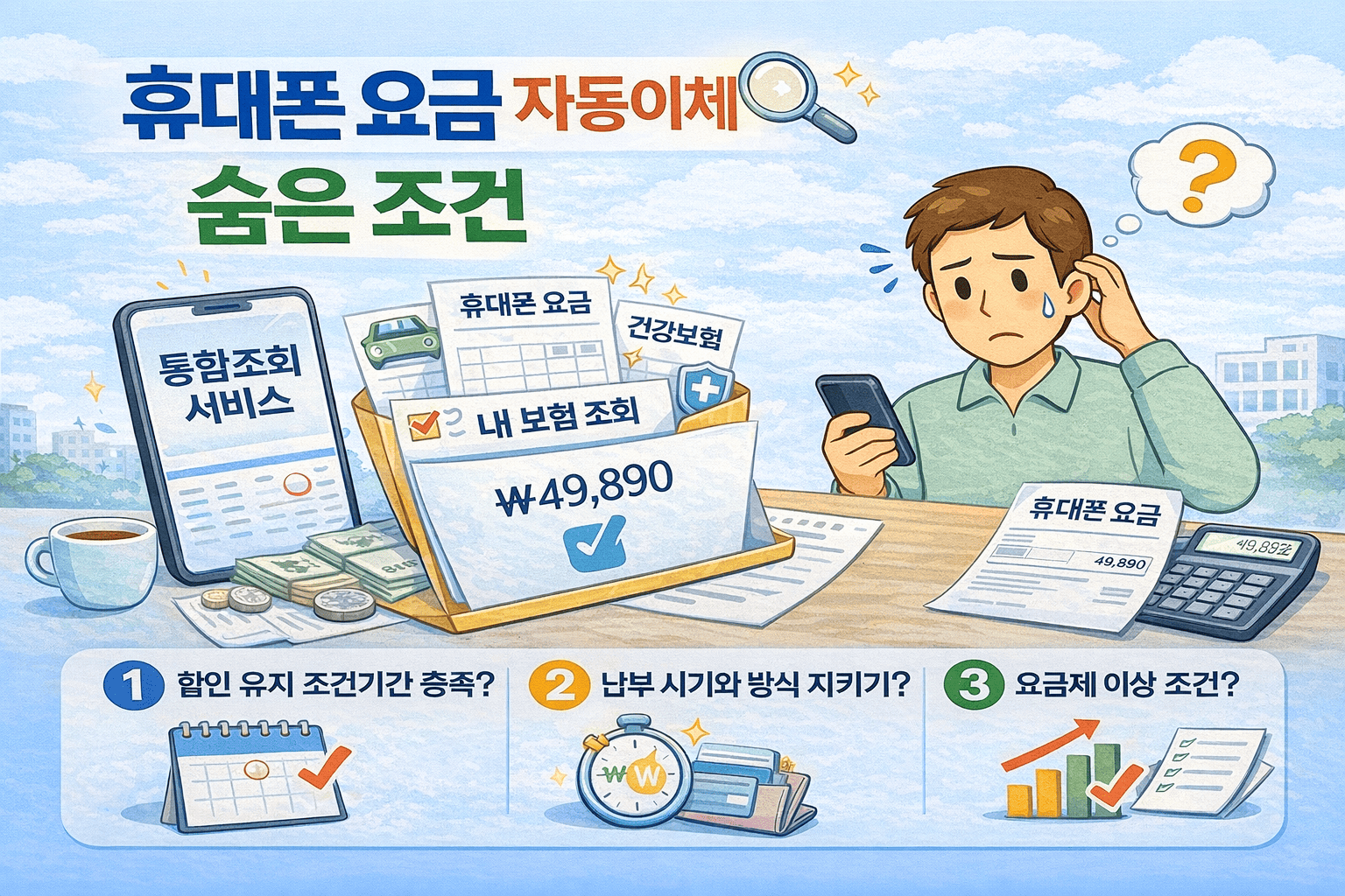 휴대폰 요금 자동이체 할인 숨은 조건 ❘ 그냥 걸어두면 안 되는 이유