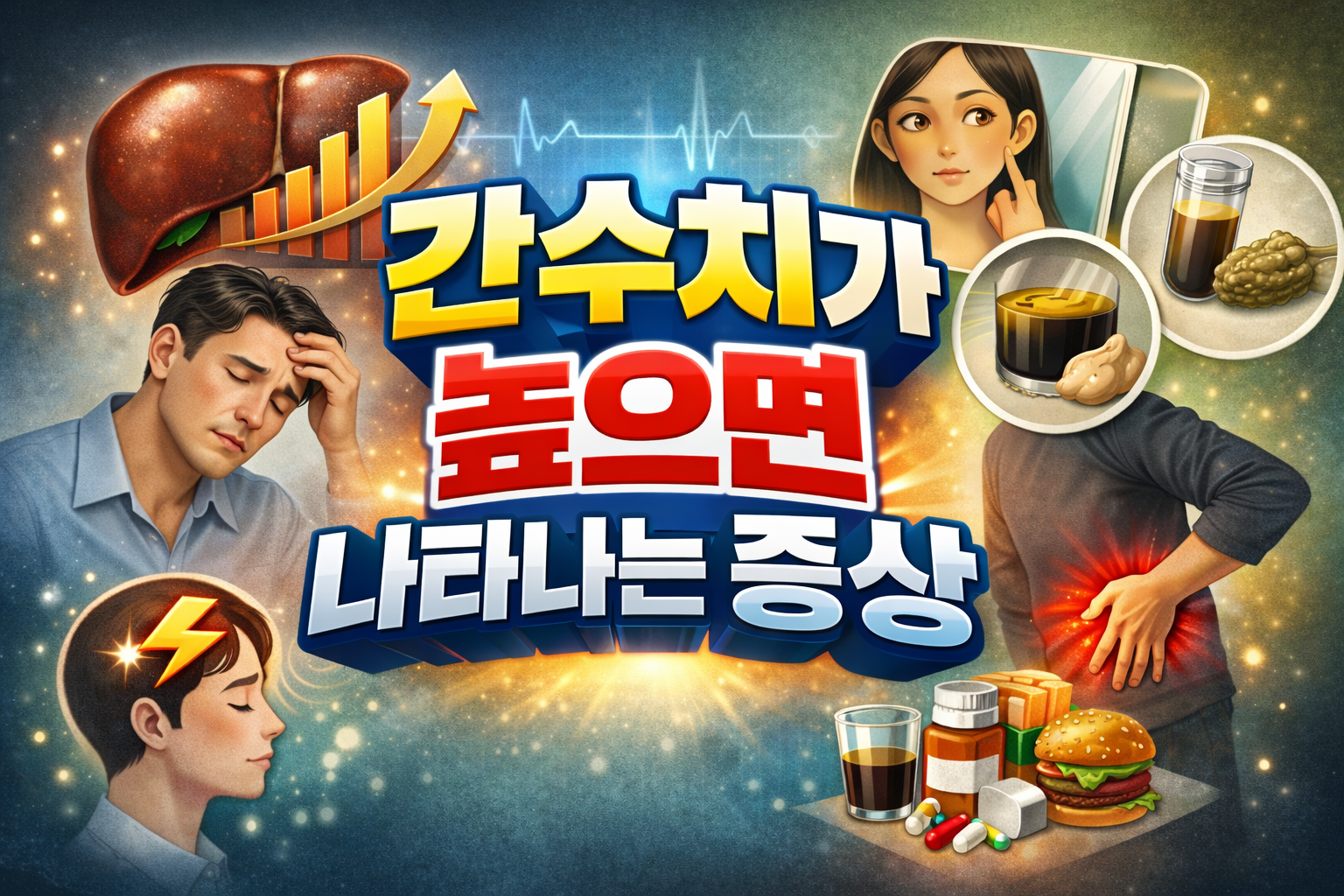 간수치가 높으면 나타나는 증상