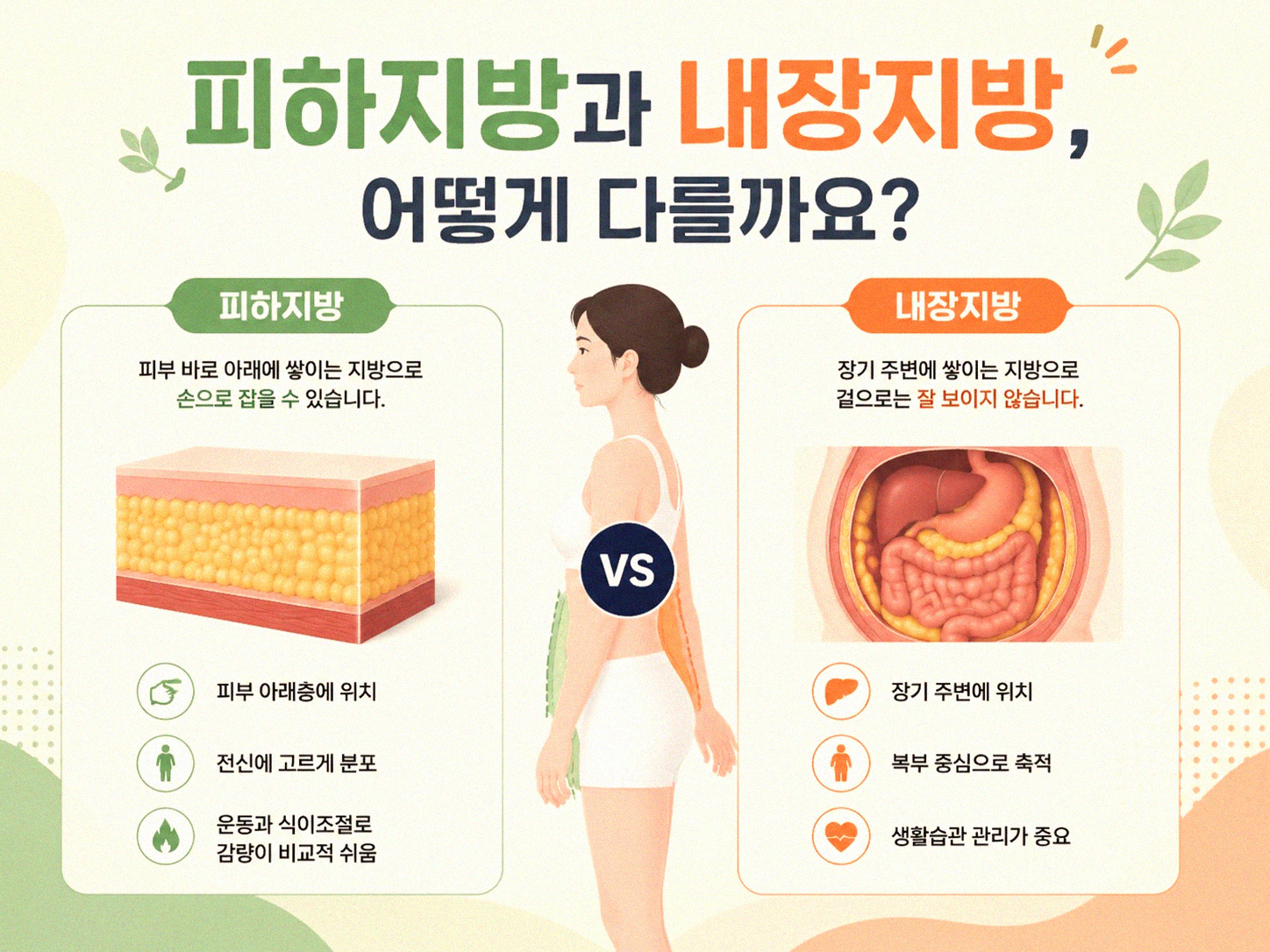 내장지방이 피하지방보다 더 신경 쓰이는 이유