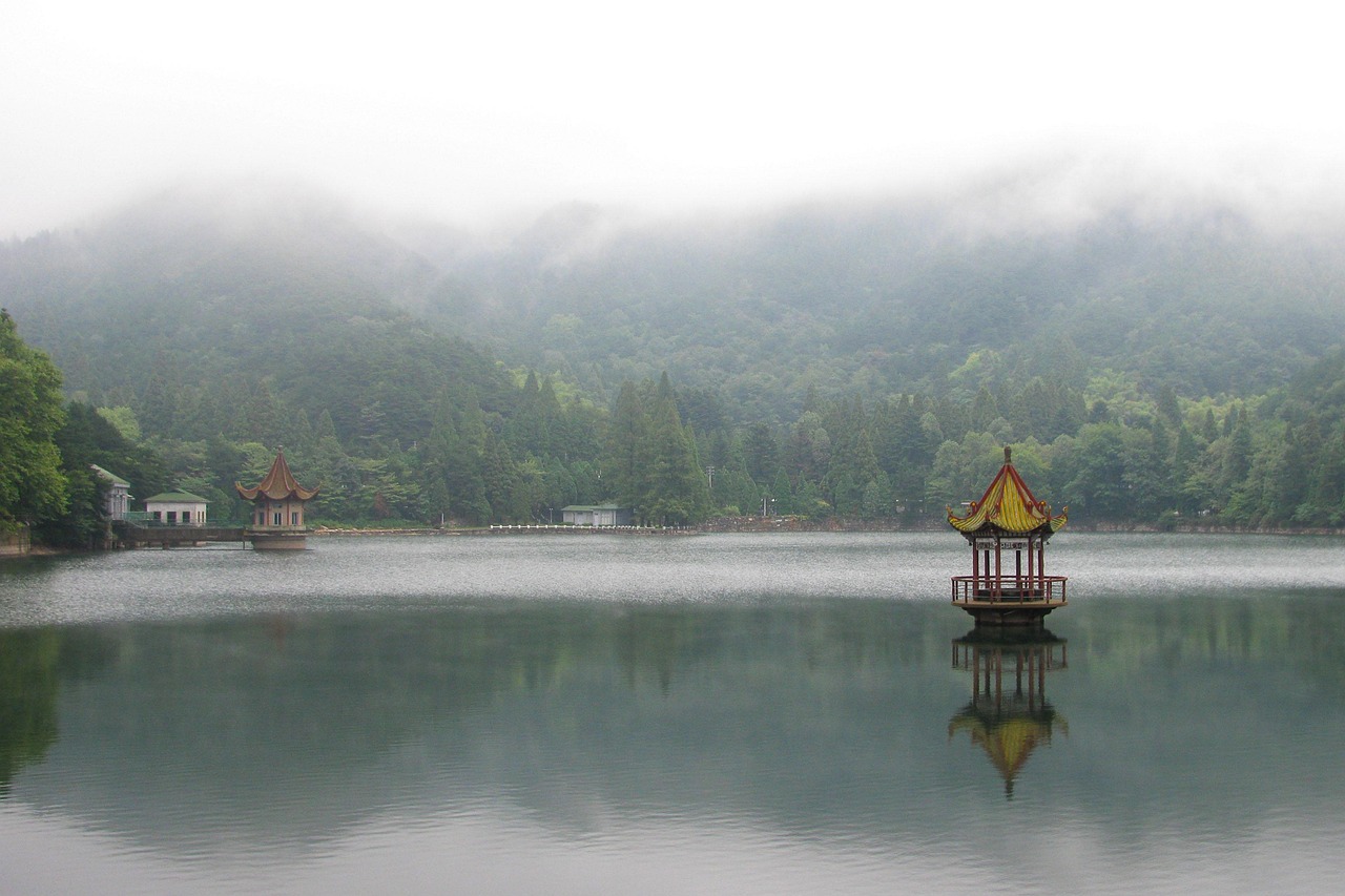중국 '루산'(庐山) 사진