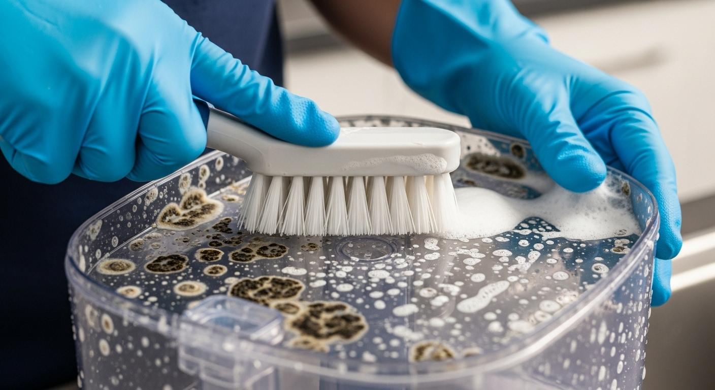 가습기 곰팡이 세척