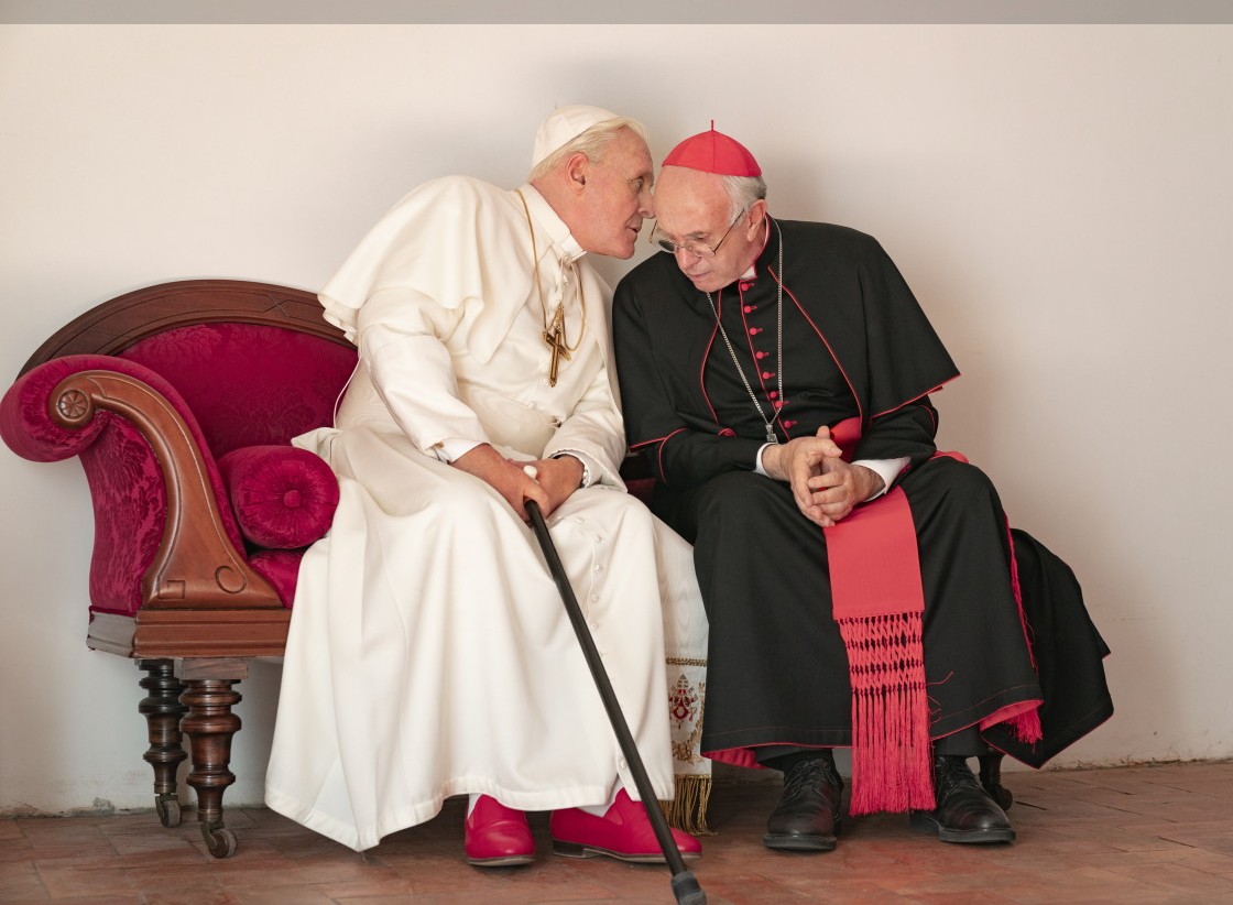 영화 두 교황 포스터