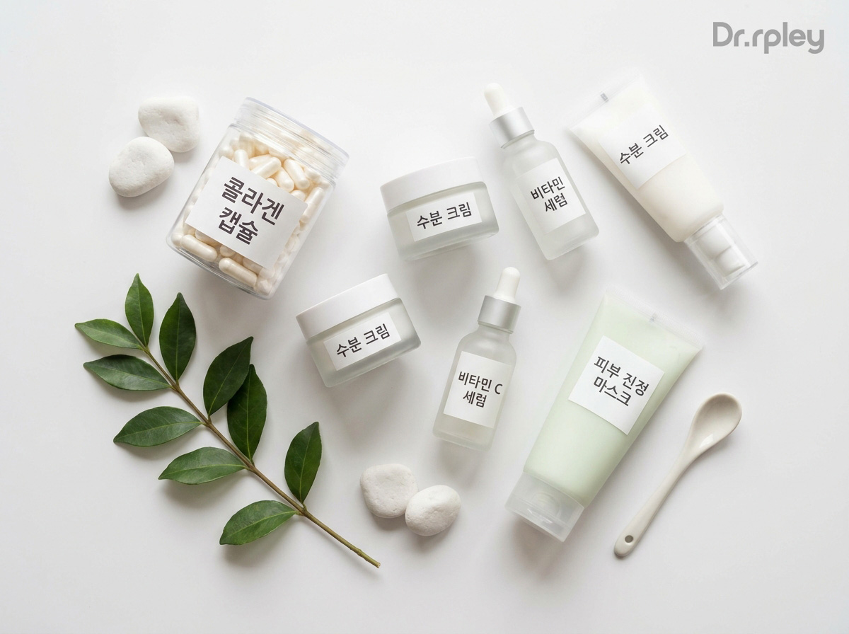 닥터리플리 이너뷰티 콜라겐 영양제 스킨케어 연계