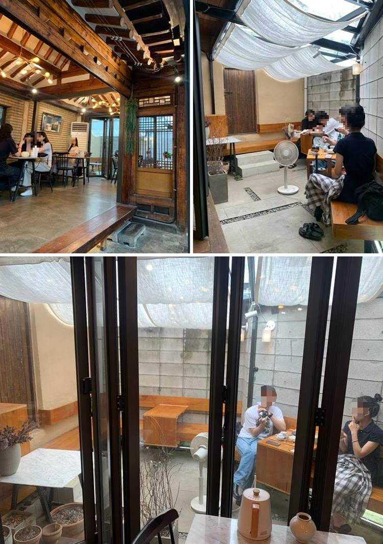 바깥쪽 2인 테이블 자리