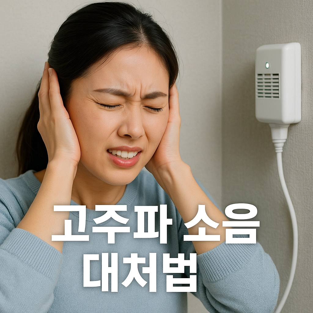 고주파 소리, 들리지 않아도 왜 이렇게 불편할까?