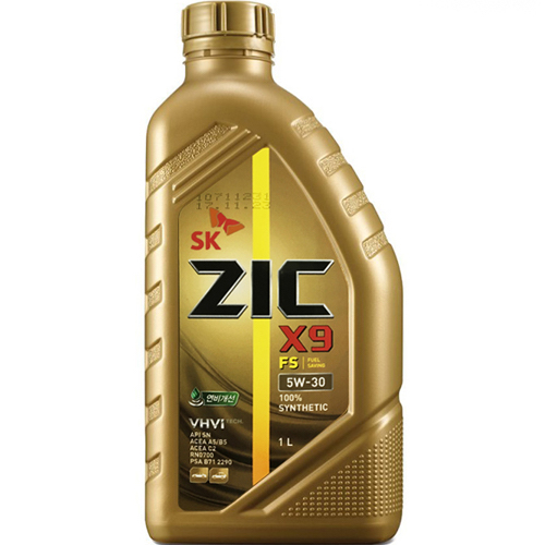 sm5 engine oil zic x9 5w30