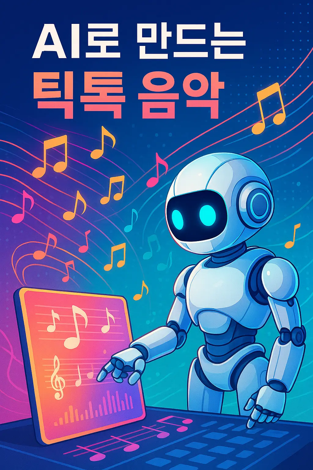 AI로 만드는 틱톡음악