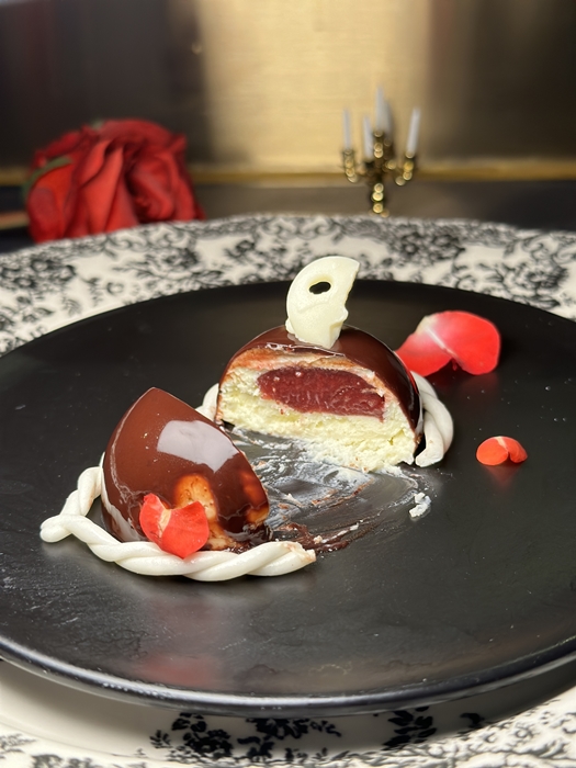 로즈 치즈 무스