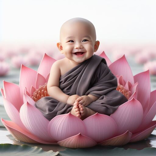 부처님 오신 날 동자승 이미지