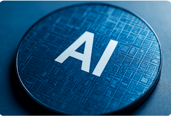 AI 국가대표 시대를 상징하는 반도체 이미지