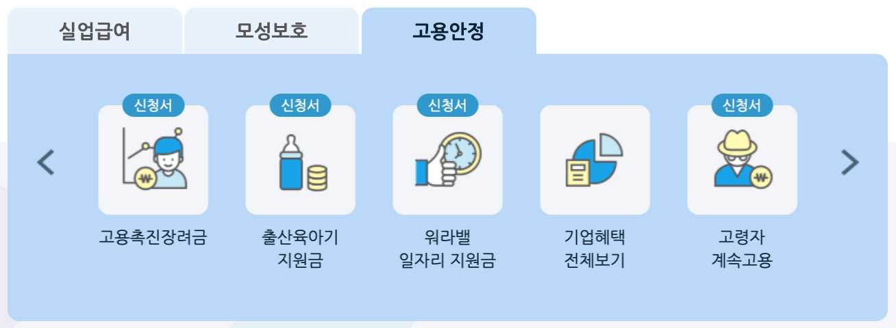 고용보험-고용안정