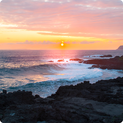 제주도 새해 일출 해돋이 명소 가상 이미지