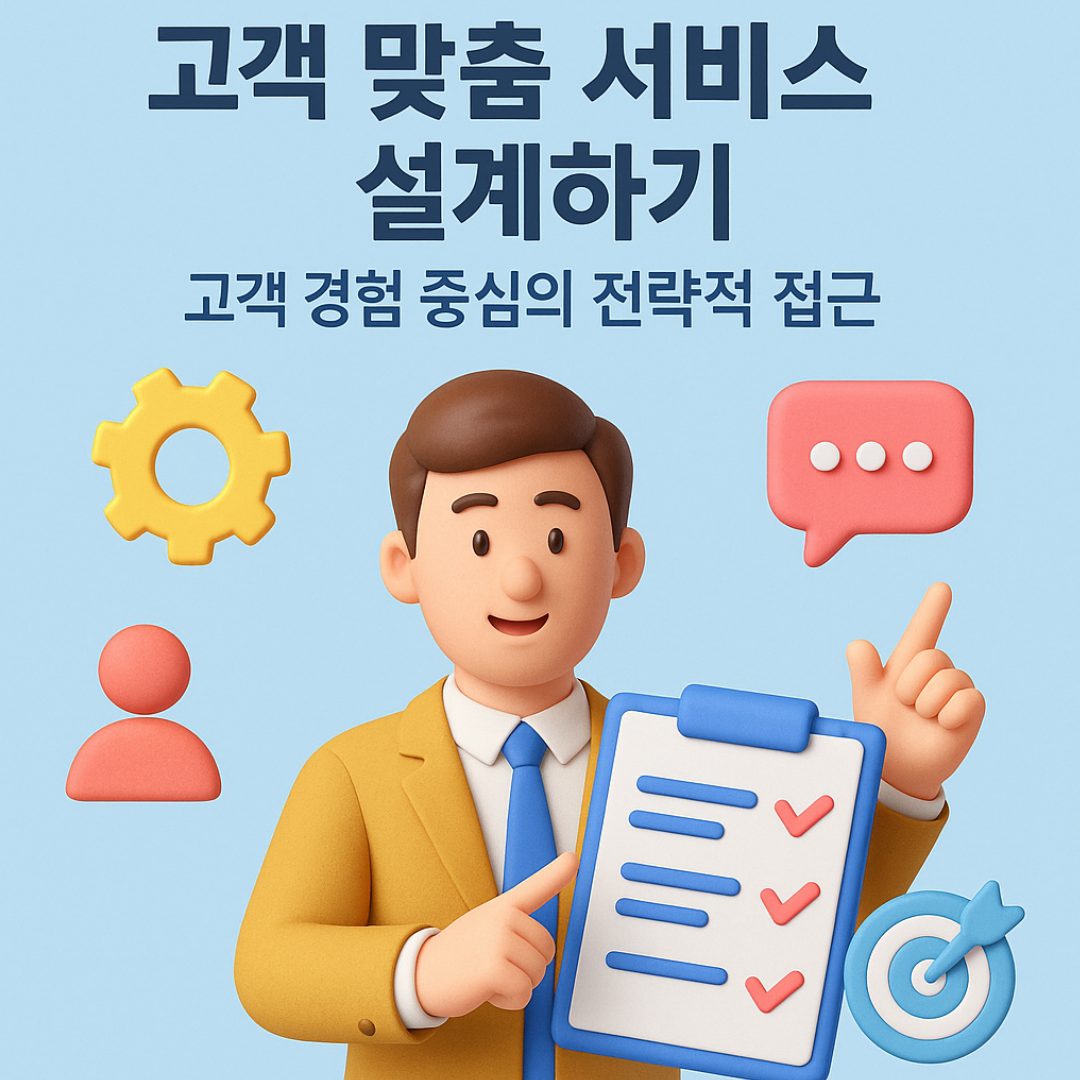 고객 맞춤 서비스 설계하기: 고객 경험 중심의 전략적 접근