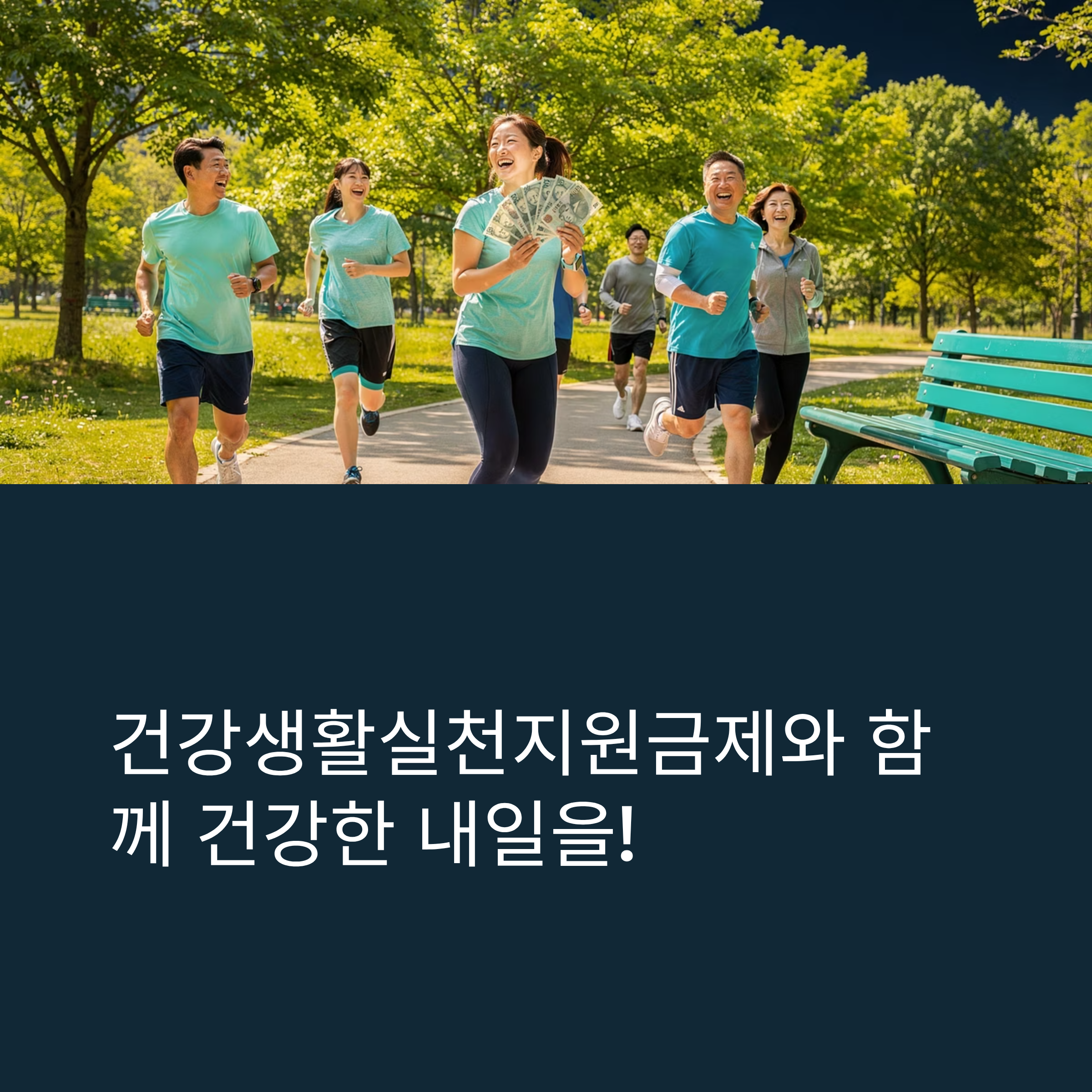 건강생활 실천지원금제 신청방법