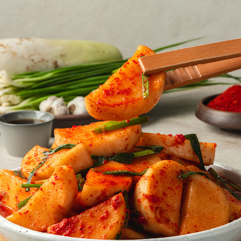 석박지 깍두기 담그는법