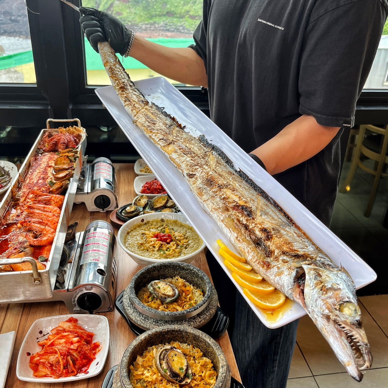 제주 성산을 본 갈치