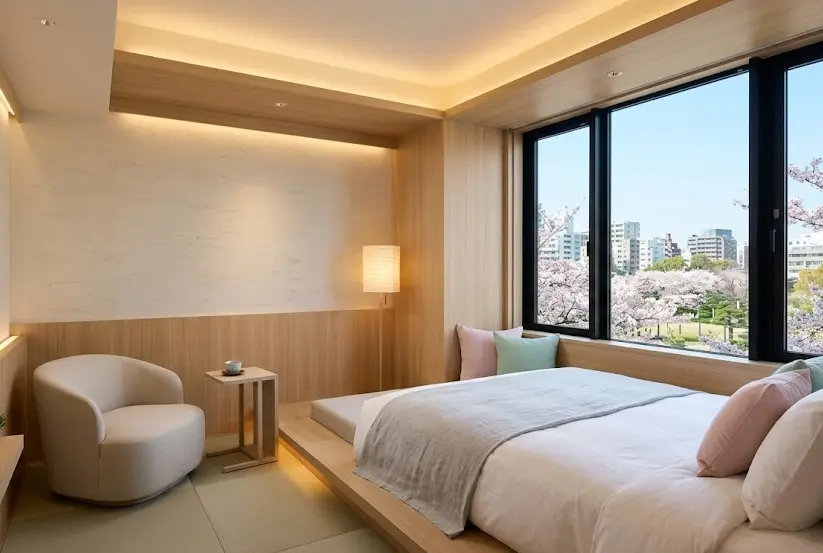 도쿄 벚꽃 시즌 숙소 추천 호텔