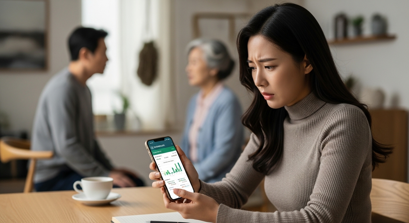 가족 돈 문제, 계좌 소유권, 실소유자 입증