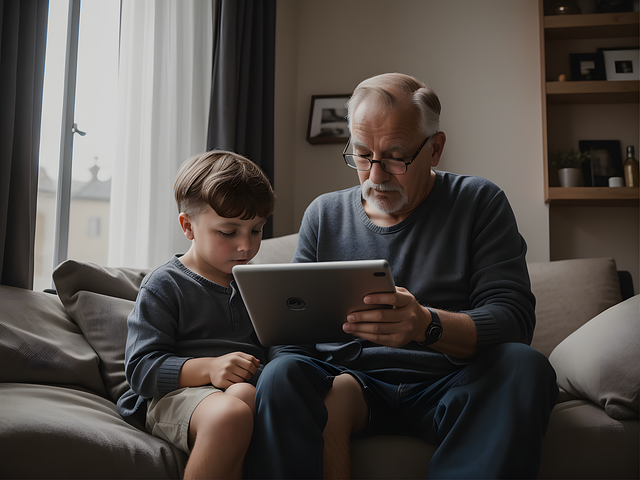 세대별 디지털 감수성 비교 이미지