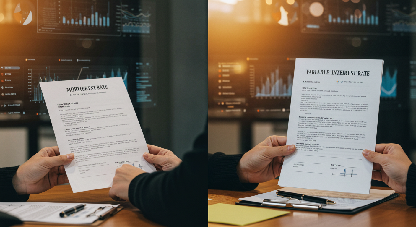 금리, 대출, 고정금리, 변동금리, 주택담보대출, 기준금리, 금리비교, 금융정보, 이자계산, 대출전략