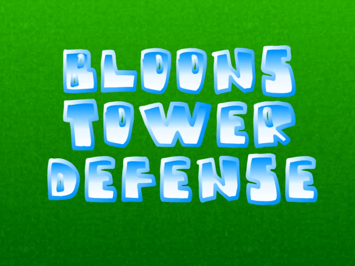 풍선타워디펜스-플래시게임-메인-화면