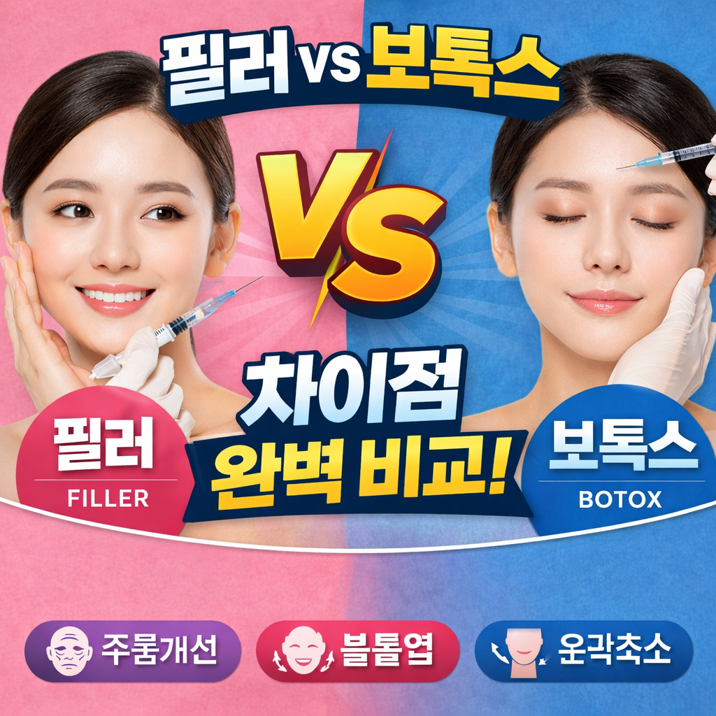 필러와 보톡스의 차이