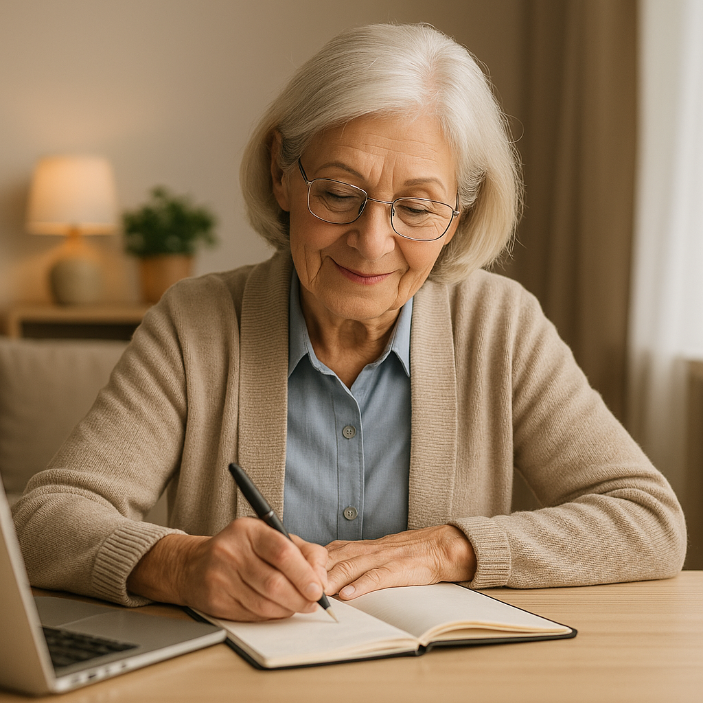 노후의 삶을 기록하는 법 – 시니어 일기·블로그 쓰기 시작하기
