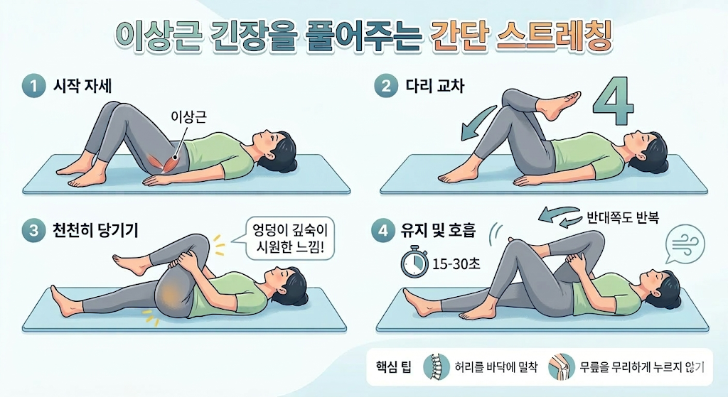 이상근 스트레칭 방법