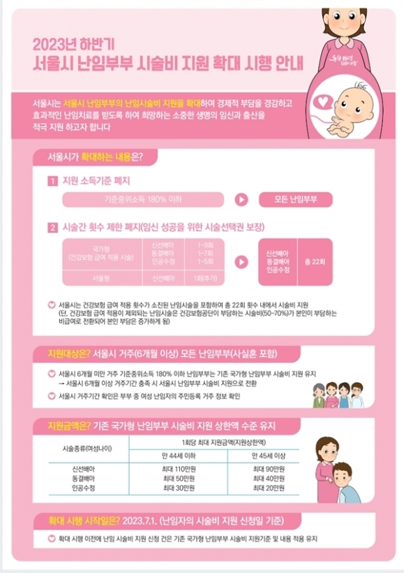 난임부부 시술비 지원