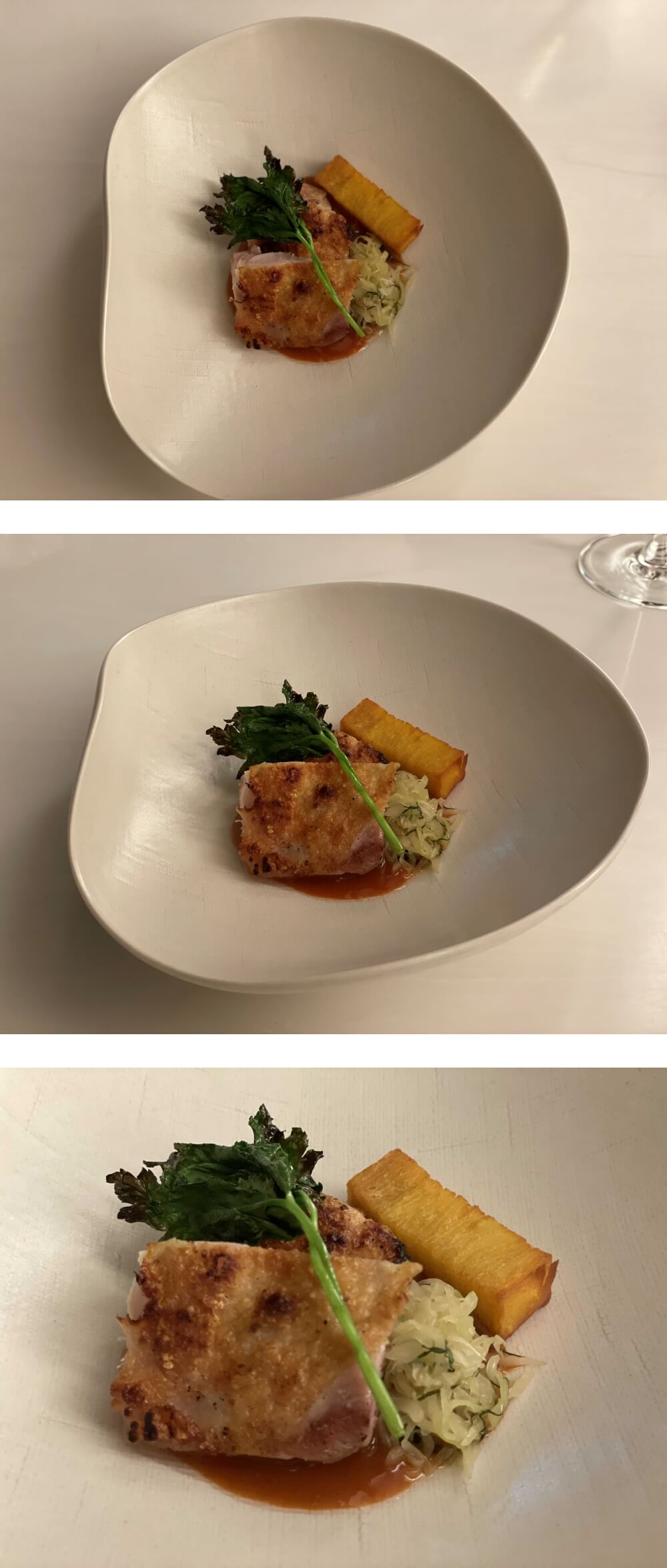 미쉐린 3스타 가온 - 메인 코스 닭갈비구이