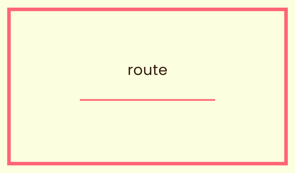 route