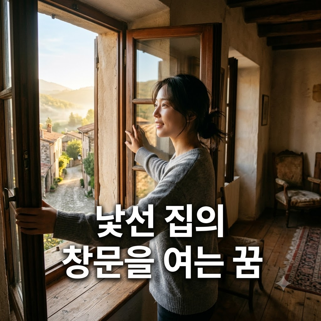낯선 집 창문 여는 꿈
