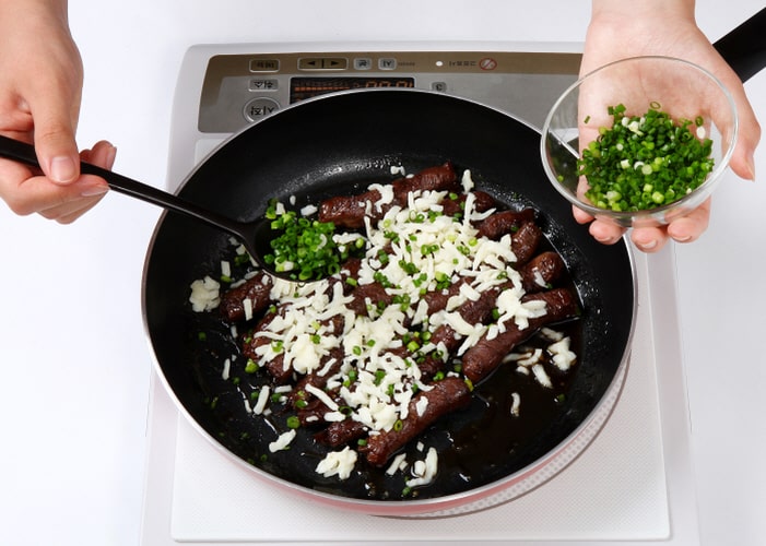 꽈리고추 소고기말이,모짜렐라치즈