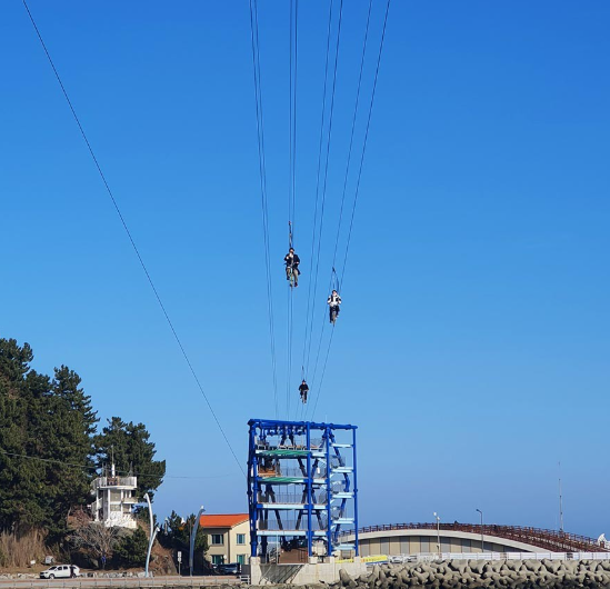 아라나비 바다하늘자전거