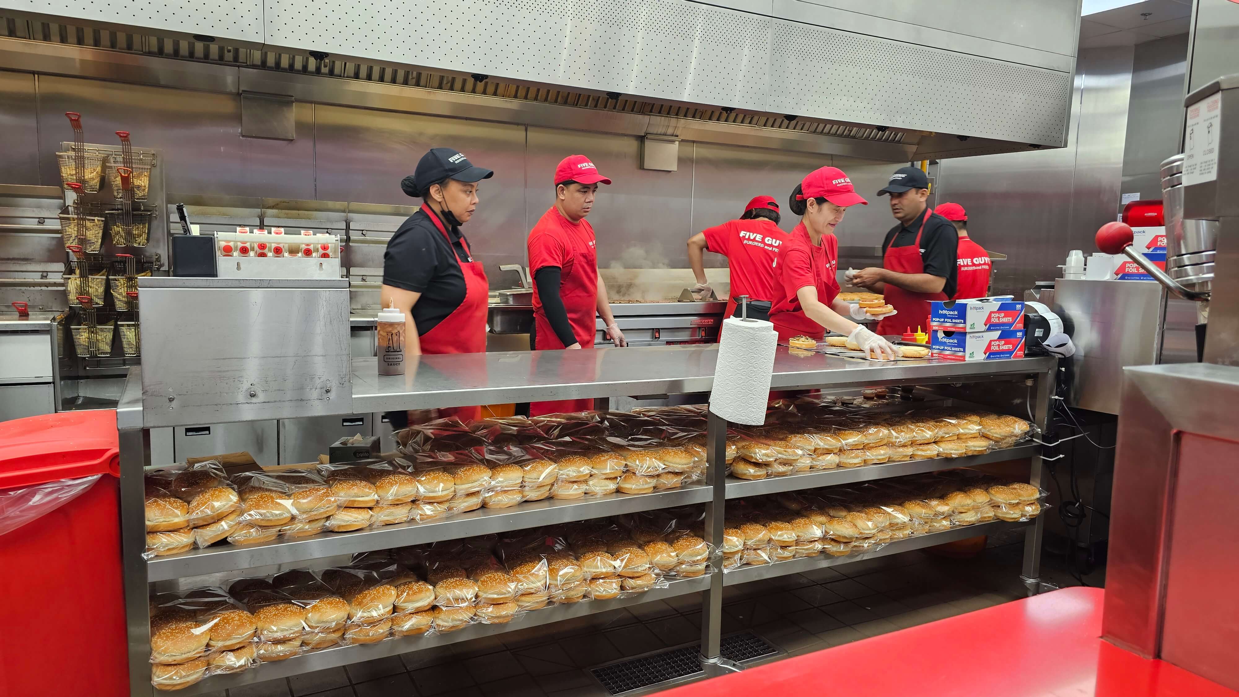 파이브가이즈 두바이몰 UAE 두바이 가격