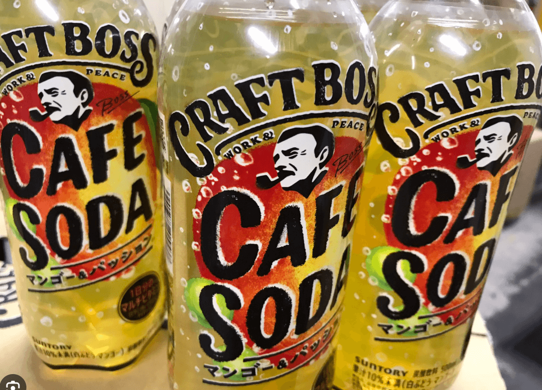 산토리 크래프트 보스 카페 소다 망고 &amp; 패션