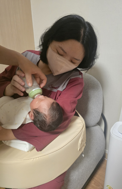 산후 허리통증 원인중 하나 인 수유