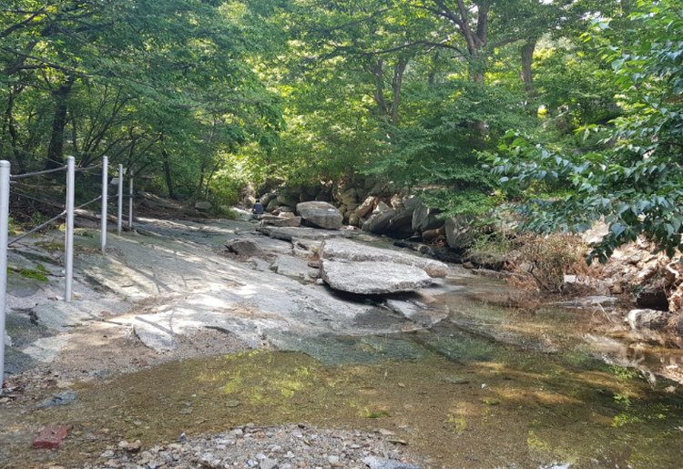 마니산 등산지도