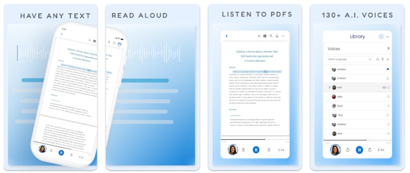 NaturalReader앱 기능